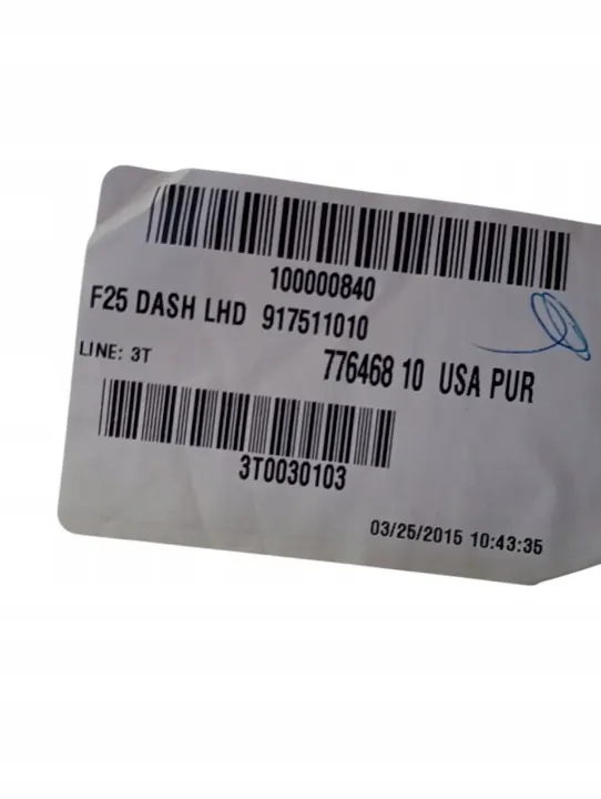Isolamento dianteiro BMW OE 9175110 para X3 F25 2015 image 6