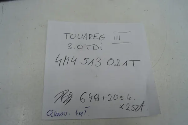 VW Touareg III Achter Schokdemper OEM 4M4513021T image 8