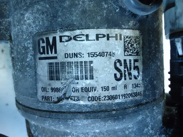 OPEL ASTRA IV J 1.7CDTI Ilmastointikompressori image 4