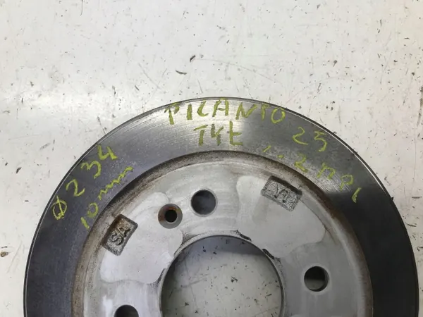 Discos e pastilhas travão traseiro OEM PICANTO III LIFT image 3