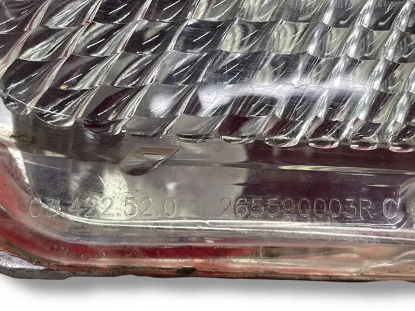 Lanterna de para-choque traseira esquerda Renault Captur I Megane III Scenic III image 3