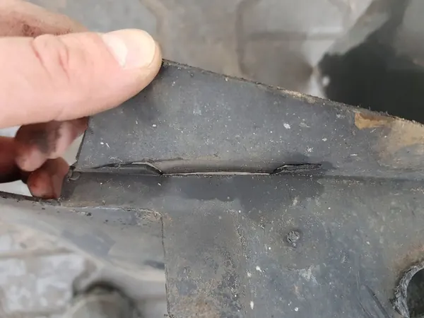 VW Passat CC Arco de Roda Frontal Esquerdo 3C8805911B image 5