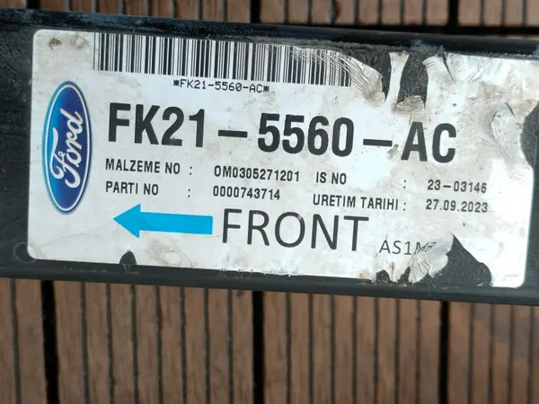 Ressorts arrière Ford Transit Custom Lift 19-24 FK21-5560-AC image 6