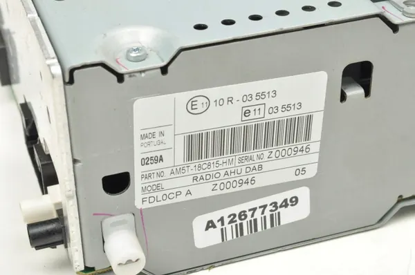 Tehdas-CD-radio Ford Fiesta MK7 OEM AM5T-18C815-HM image 4