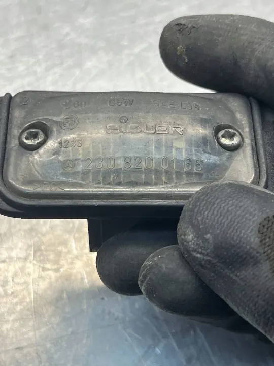Takaosan rekisterikilven valo OEM 2308200166 Mercedes W209 image 3