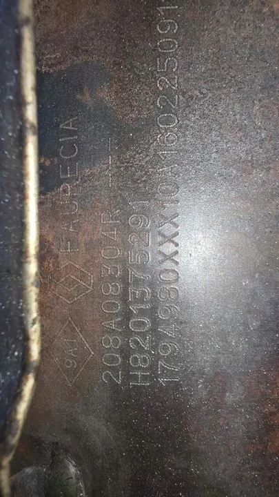 DPF Filter Nissan Qashqai J11 1.2 TCE 16R image 5