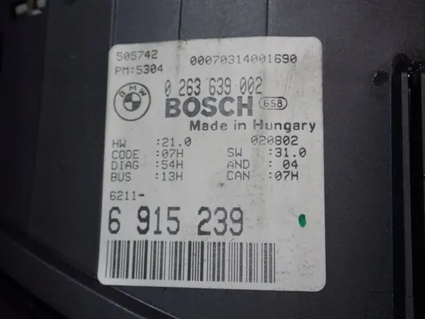BMW OE Zawada-382054- Instrumentpanel 425928km image 8