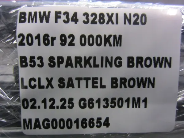 BMW F34 Barra de Teto Cromo Esquerda OEM 51351337433419 image 8