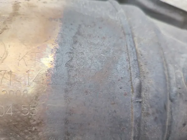 Catalytic Converter Mercedes Benz 1.8 KT0267 A2711403009 image 8