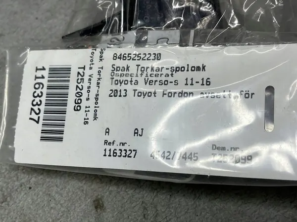 Ruitenwisser Schakelaar Toyota 8465252230 image 3