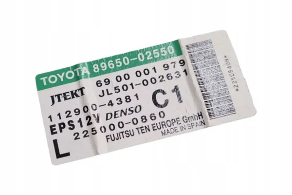 OEM 89650-02550 servostyrningsmodul image 3