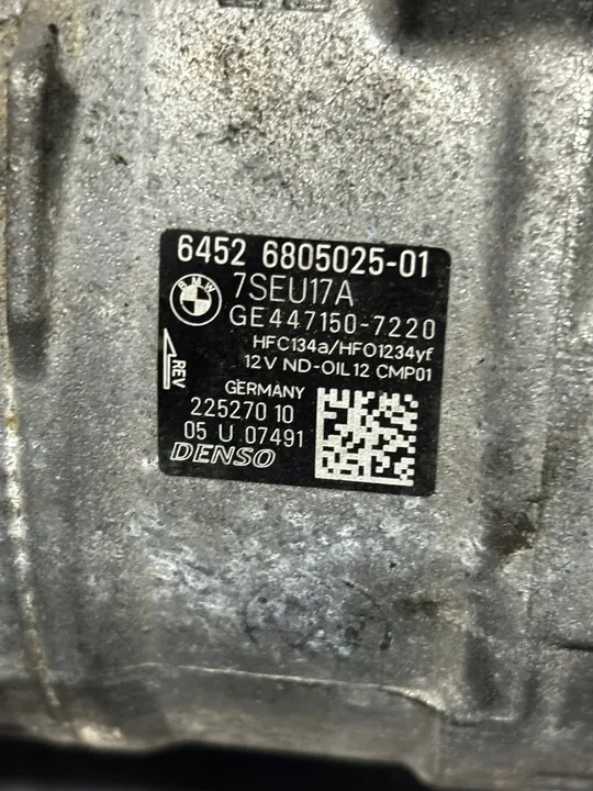 Compressore aria condizionata BMW X3 F25 6805025 image 3