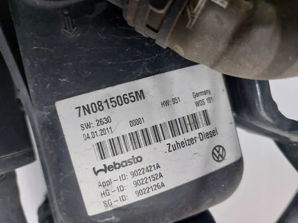 SSP12920 Lämmitin VW Sharan Seat Alhambra 7N image 5