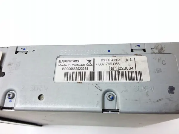 Changeur CD/DVD Peugeot 307 OEM 7607769068 image 4