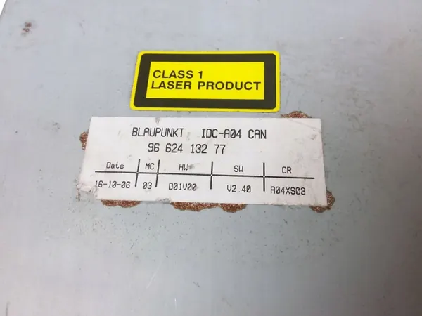 Changeur CD/DVD Peugeot 307 OEM 7607769068 image 5