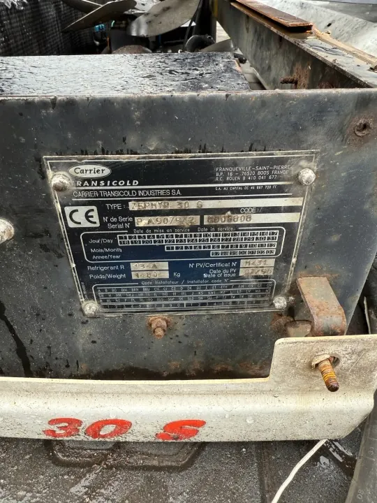 Gebruikte Carrier koelunit OEM Zepmyr image 5