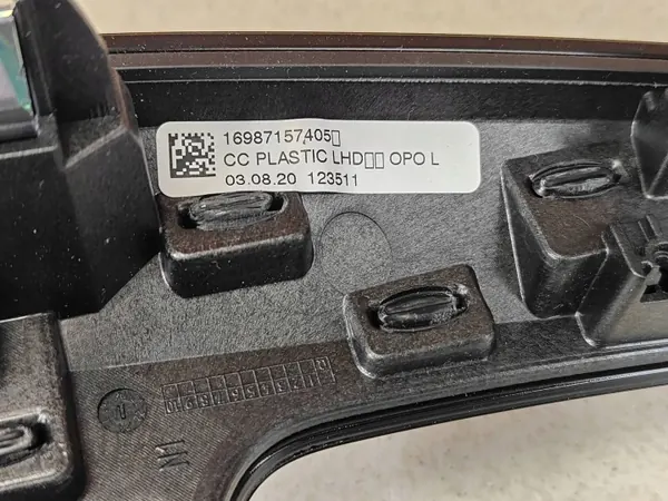 BMW X3 G01 G02 LCI Garniture Console OEM 9871574 Noir Piano image 9