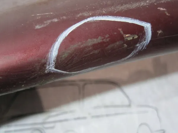 Spoiler maletero Opel Vectra B OEM 2901428 - Usado image 10