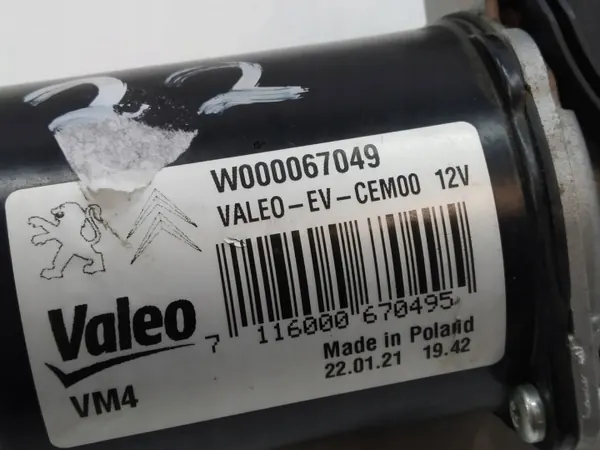 OEM 9808465280 Ruitenwissermotor voor Peugeot Expert image 3