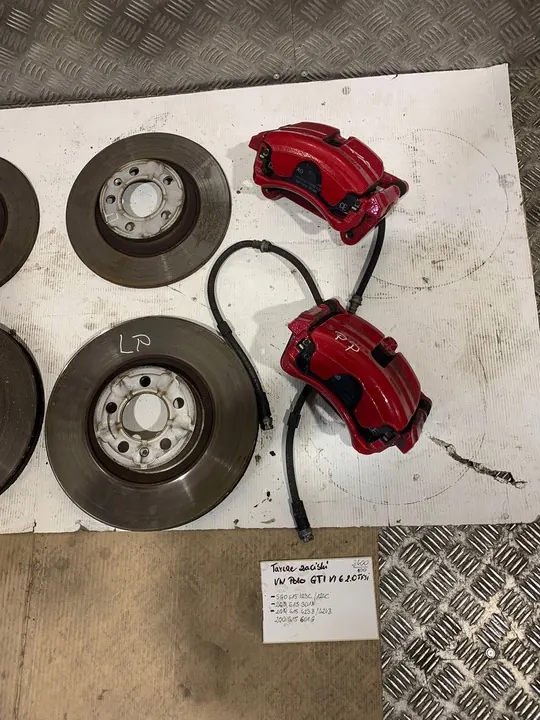 Conjunto de pinças de freio VW Polo VI 2G GTI 1 image 2