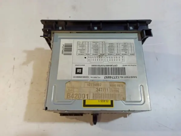 Saab 9-3 CD-byttare OEM 12774897 - Begagnad image 3