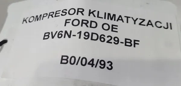 Compresseur de Climatisation Ford BV6N-19D629-BF image 6