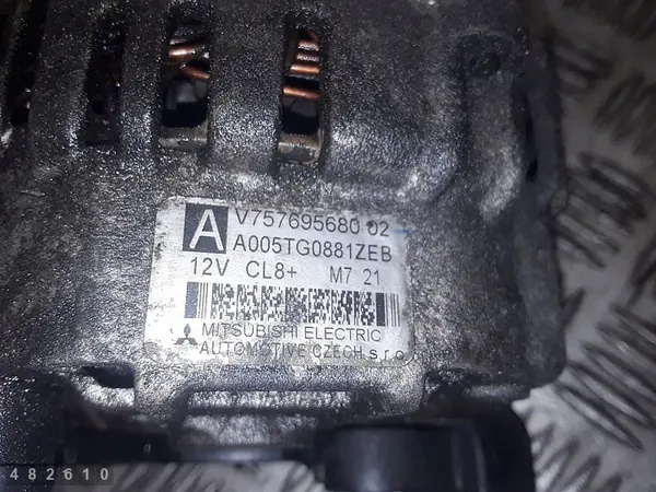 2009 Peugeot 207 Alternator 1400 a005tg0881zeb image 2