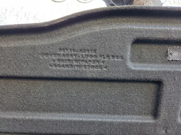 OEM PODŁOGA BAGAŻNIKA WYKŁADZINA DYWAN HYUNDAI I30 II image 3
