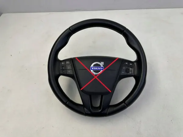 Volvo S60 II V60 Läderratt Multifunktion OEM MXX2767 image 2