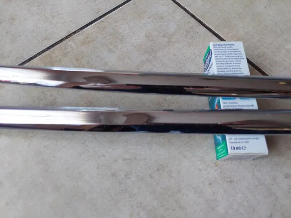 Fascia Cromata Paraurti Posteriore - Mercedes S-Class W222 - OEM image 4