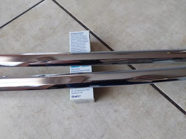 Fascia Cromata Paraurti Posteriore - Mercedes S-Class W222 - OEM image 5