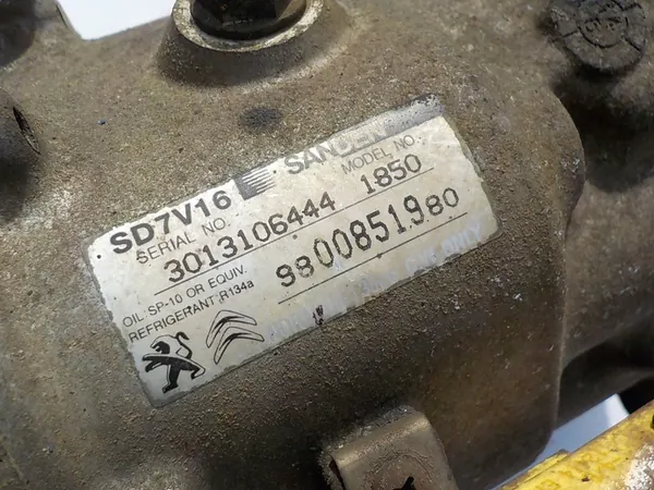 Compresor de AC CITROEN JUMPER 1.6 HDI 9800851980 image 3