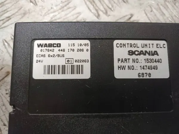 Scania ECAS Steuermodul OEM 1530440 - Gebraucht image 3