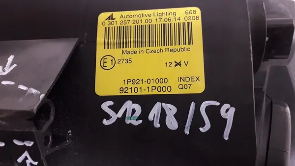 KIA VENGA 09- Faro Izquierdo 92101-1P000 image 9