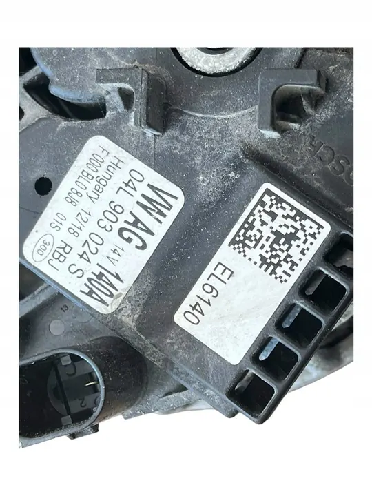 Vaihtovirtageneraattori Audi A4 S4 B8 04L903024S image 5