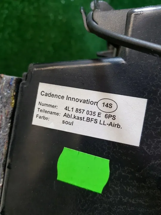 Luveta passageiro Audi Q7 OEM 4L1857035E 3B0959782A image 5