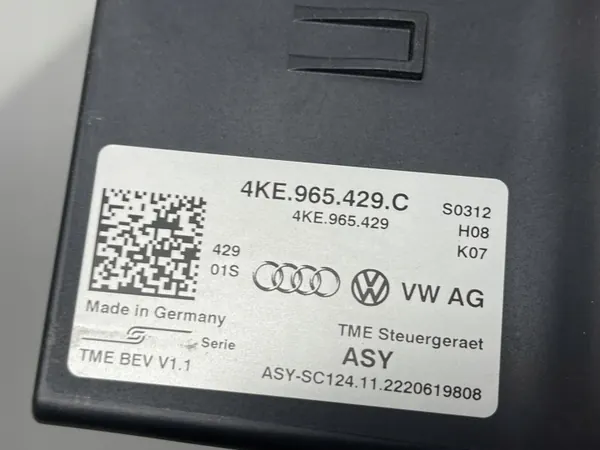 Unidad control temperatura AUDI E-Tron OEM 4KE965429C image 5