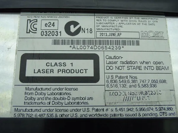 OEM 6836549 Changer DVD pour MINI F55 2013-2024 image 6