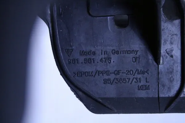 Junta techo pilar B izquierdo OEM 98156147507 Porsche image 3