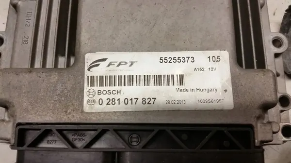 ECU-DATOR FIAT 500L 1.6 JTD 55255373 0281017827 image 2