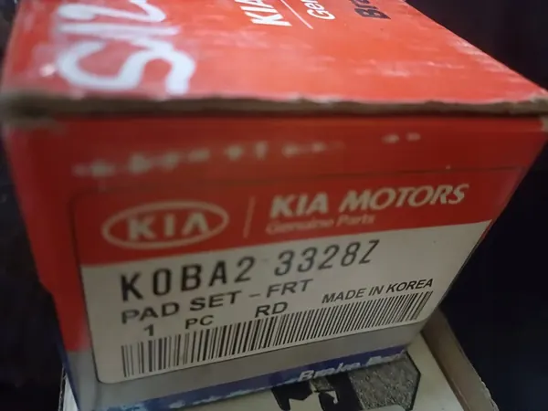 KIA RIO Front Brake Pads K0BA23328Z image 7