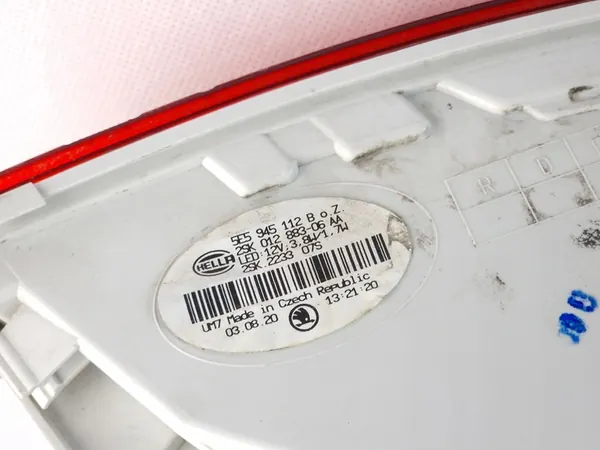 Luz Trasera Skoda Octavia 3 17-19 Derecha Liftback Sedan LED image 6