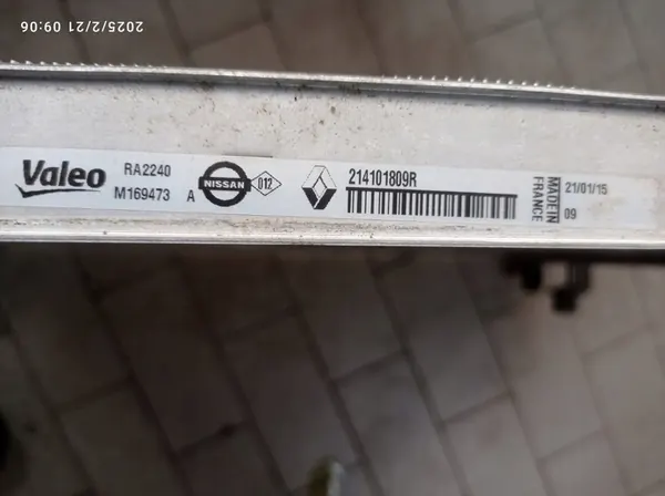 Radiador de agua Renault Espace V 1.6 DCI image 3