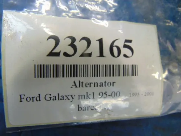 Alternador FORD GALAXY MK1 LIFT 1.9D 437317 image 7