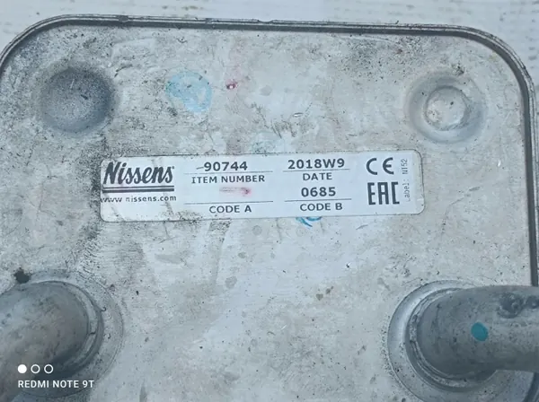 Arrefecedor de óleo usado OEM 90744 para Audi Q7 A8 image 3