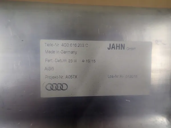 Begagnad lufttryckstank OEM 4G0616203C för Audi A6 C7/A7 image 3