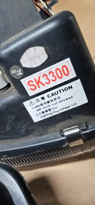 Faróis Chrysler 300C 2005 Pretos image 9