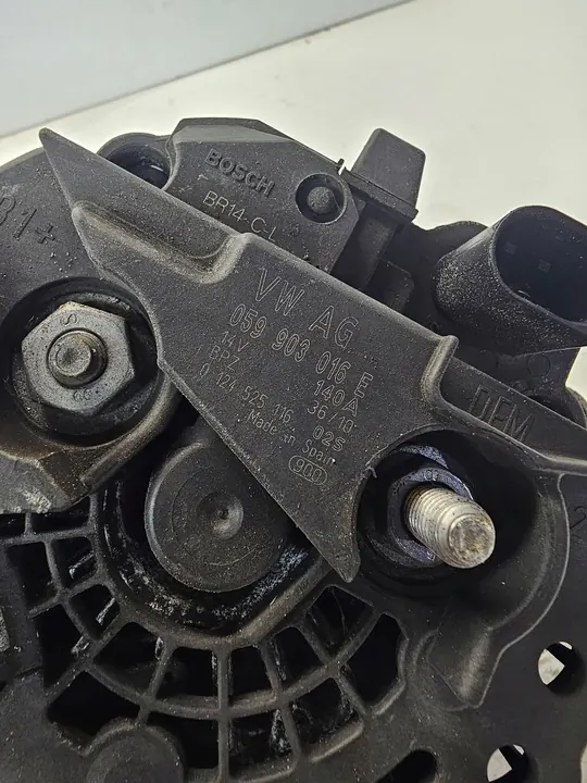 Vaihtovirtageneraattori Porsche Audi A4 A5 Q5 A6 A7 059903016E image 4