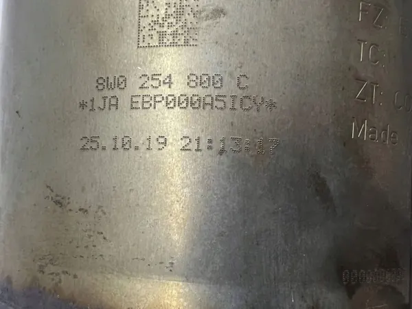DPF-suodatin OEM 8W0254800C Audi A4 S4 B9 2019 image 3