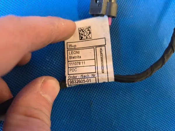 Cabo PDC OEM QUA11863 para BMW 5 G30 G31 image 4
